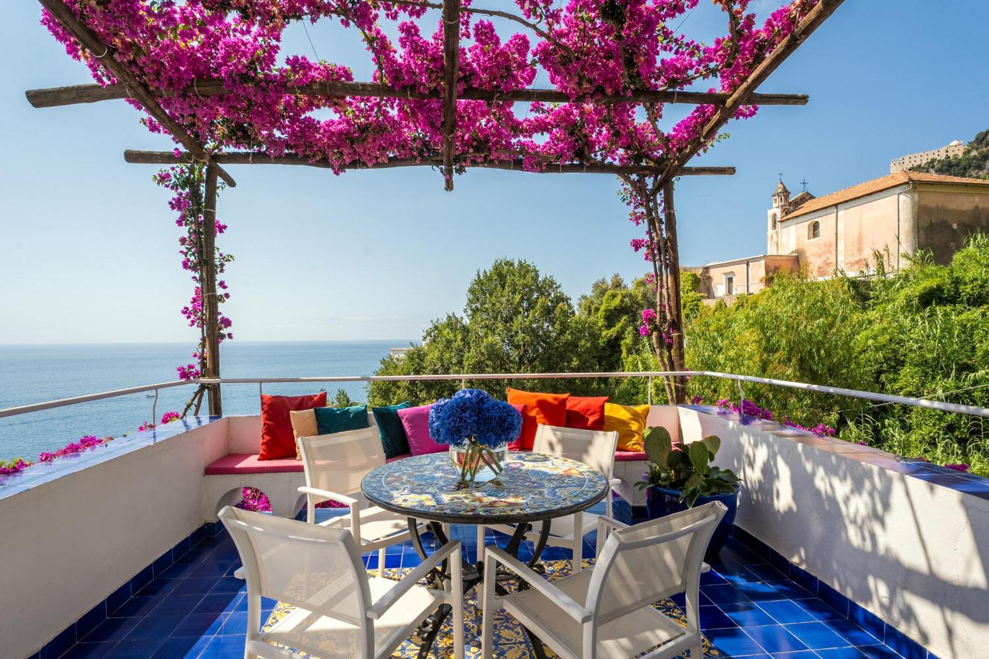 Villa Bijoux - Exclusive Pool And Sea View Amalfi Exterior photo