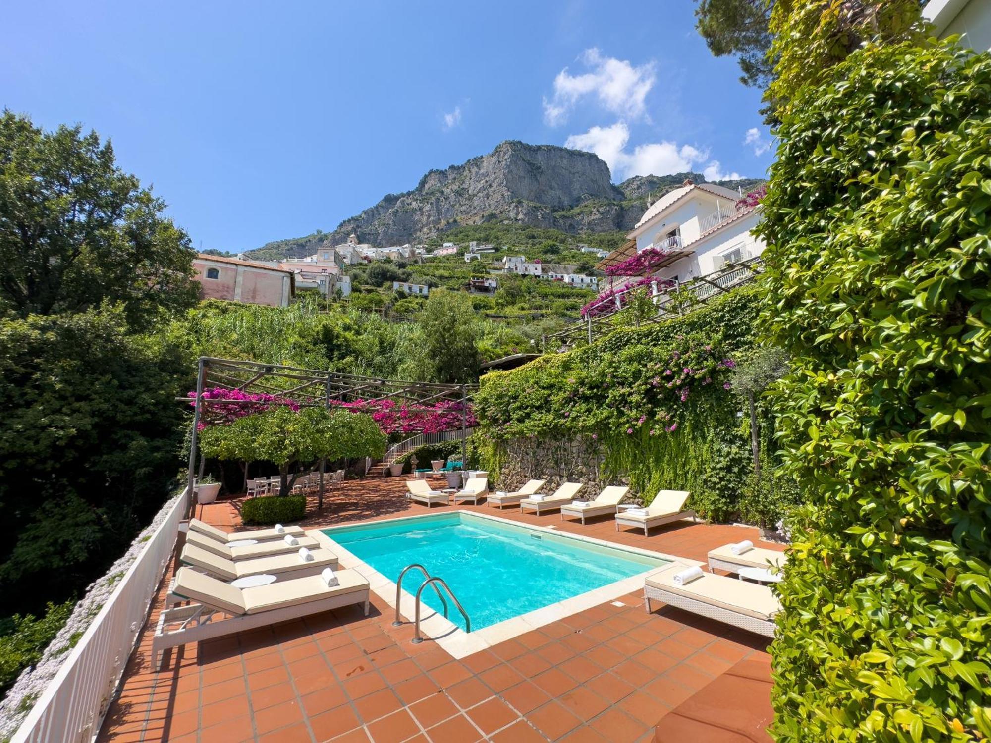 Villa Bijoux - Exclusive Pool And Sea View Amalfi Exterior photo